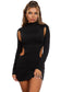 THIERRY LONG SLEEVE MINI DRESS